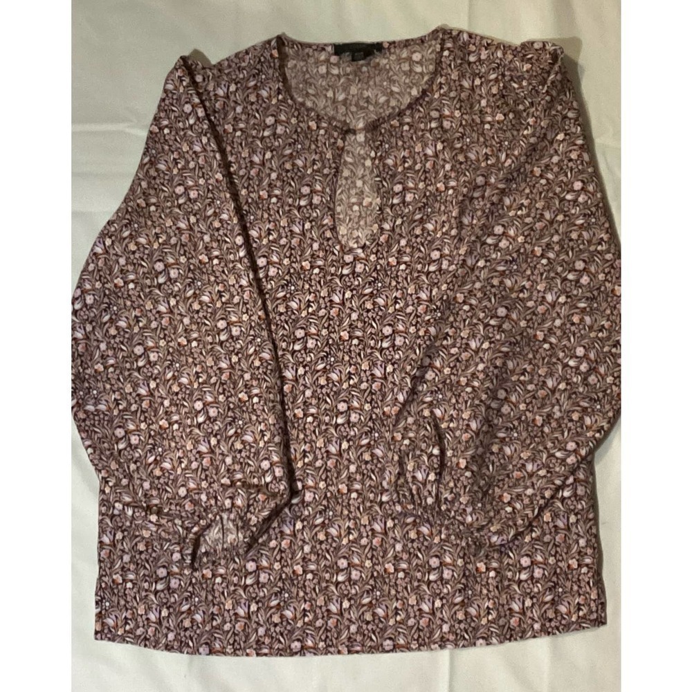 J-crew floral print top